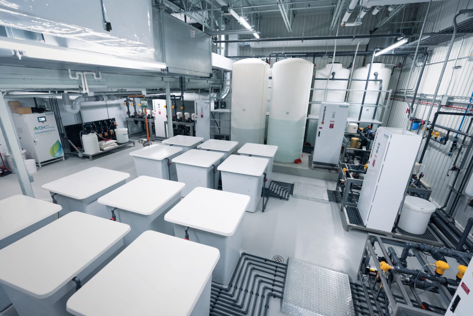 Irrigation Room in factory